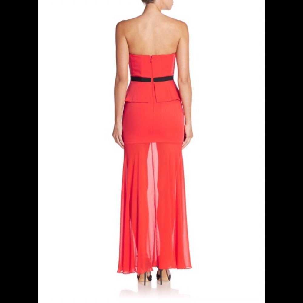 ‼️HOST PICK ‼️ BCBG Maxazria Strapless Red Dress - Picture 3 of 7